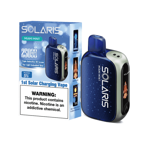 Solaris Disposable Vape Solaris 25K Disposable Vape (5%, 25000 Puffs)