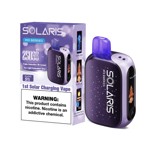 Solaris Disposable Vape Solaris 25K Disposable Vape (5%, 25000 Puffs)