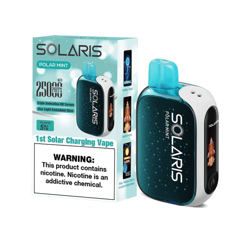 Solaris Disposable Vape Solaris 25K Disposable Vape (5%, 25000 Puffs)