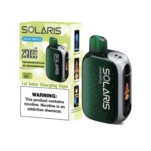 Solaris Disposable Vape Solaris 25K Disposable Vape (5%, 25000 Puffs)