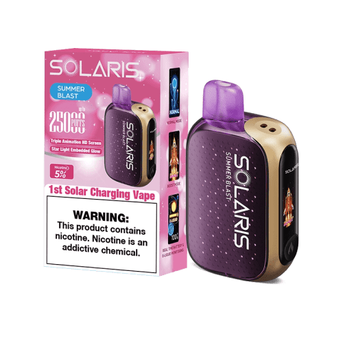 Solaris Disposable Vape Solaris 25K Disposable Vape (5%, 25000 Puffs)