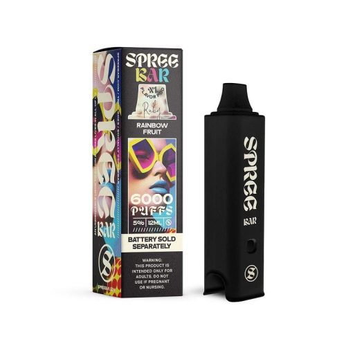 Spree Bar Disposable Vape Spree Bar 6000 Diposable Starter Pack (5%, 6000 Puffs)