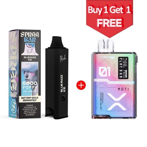 spree bar disposable vape spree bar 6000 diposable starter pack 5 6000 puffs 34522852163695