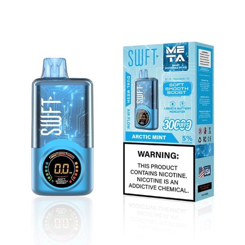 SWFT Meta 30000 Disposable Vape Arctic Mint Flavor