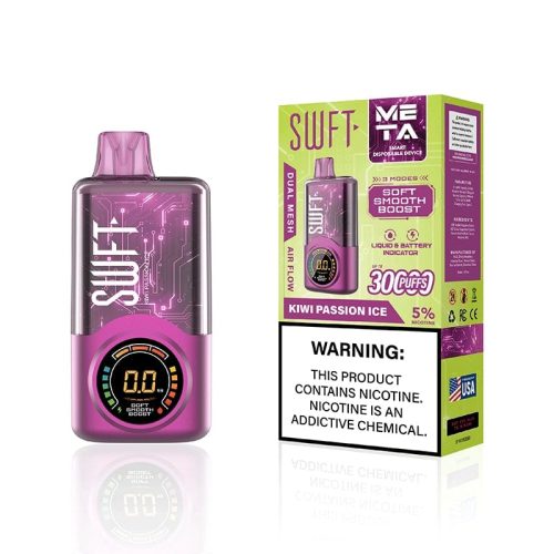 SWFT Disposable Vape Kiwi Passion Ice Flavor