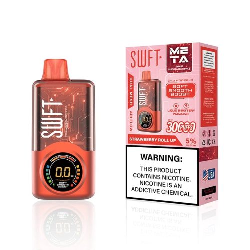 SWFT Disposable Vape Strawberry Roll Up Flavor