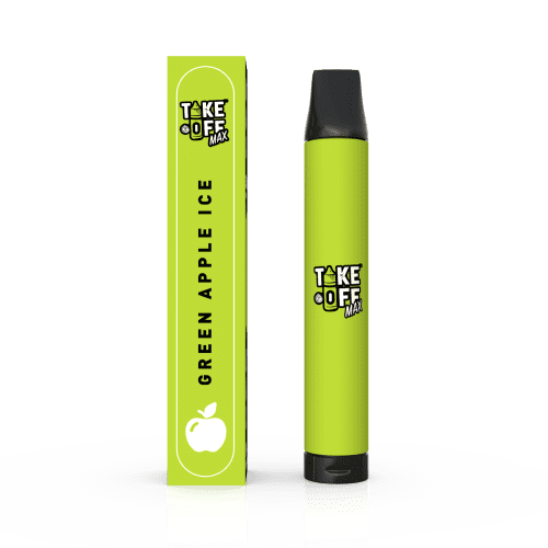 TAKE OFF Disposable Vape Green Apple Freeze Take Off Max Disposable Vape