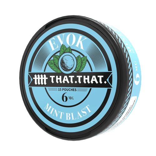 THATTHAT Cigarette Solutions Cool Mint 6mg THATTHAT Evok Nicotine Pouches