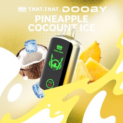 THATTHAT Pineapple Coconut Ice 🎁 THATTHAT Dooby 18000 Disposable  Vape (5%, 18000 Puffs) (100% off)