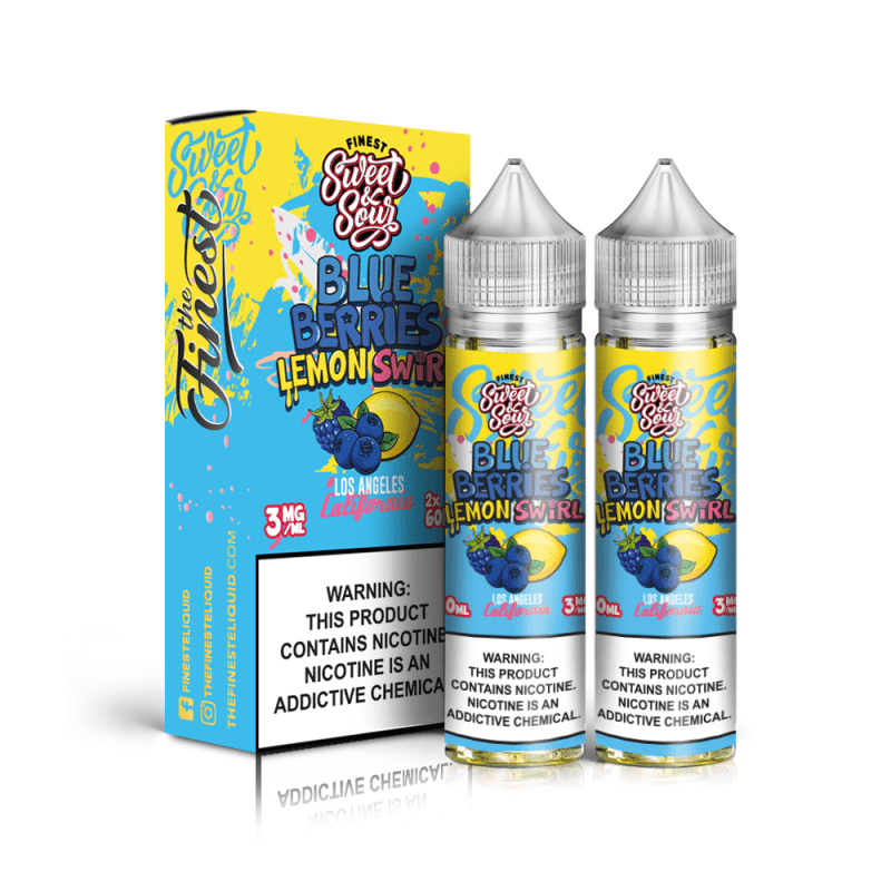 the finest juice the finest blue berries lemon swirl 2x 60ml vape juice 14817933590639