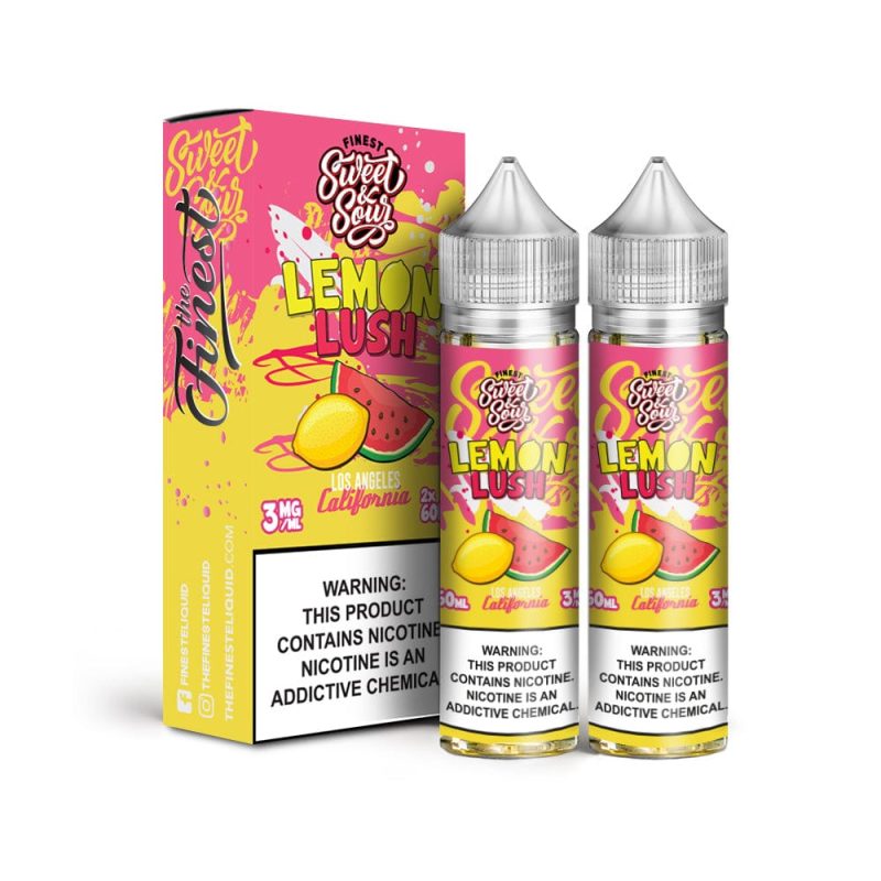 the finest juice the finest sour lemon lush 2x 60ml vape juice 14818023112815