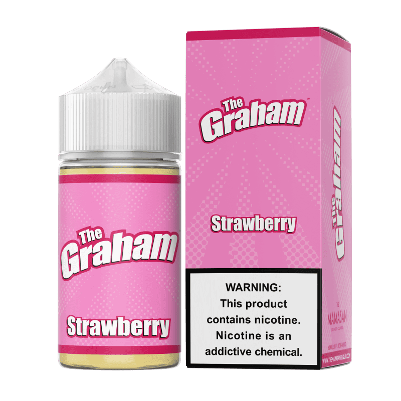 the graham juice strawberry 60ml vape juice the graham 28100080500847