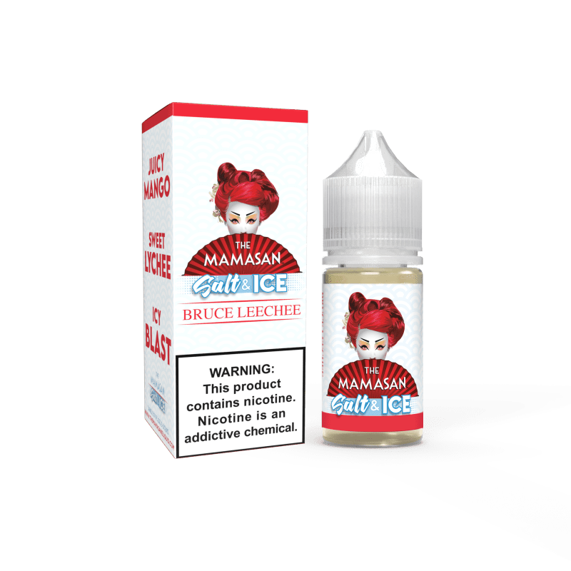 the mamasan juice bruce leechee ice 30ml nic salt vape juice mamasan 32201977921647