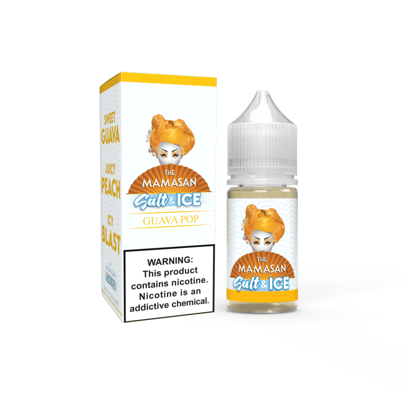 the mamasan juice guava pop ice 30ml nic salt vape juice mamasan 32201976316015