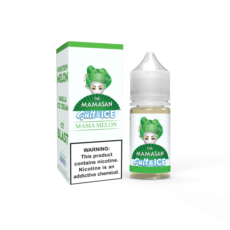 the mamasan juice mama melon ice 30ml nic salt vape juice mamasan 32201976873071