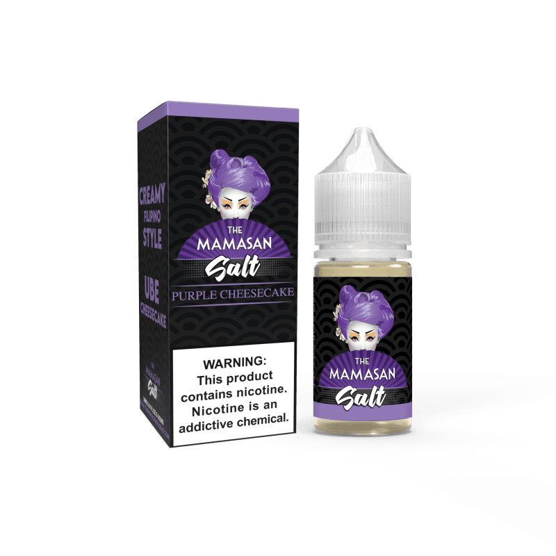 the mamasan juice purple cheesecake 30ml nic salt vape juice mamasan 32201978314863