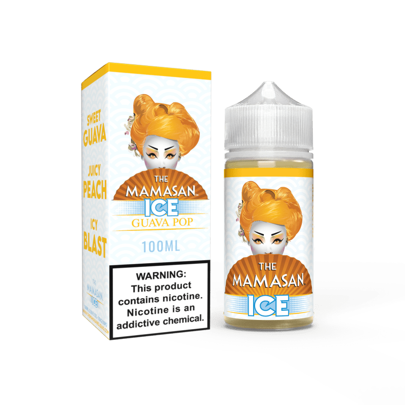 the mamasan juice the mamasan guava pop ice 100ml vape juice 32201980903535