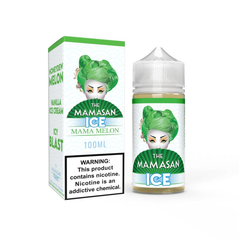 the mamasan juice the mamasan mama melon ice 100ml vape juice 32203518607471