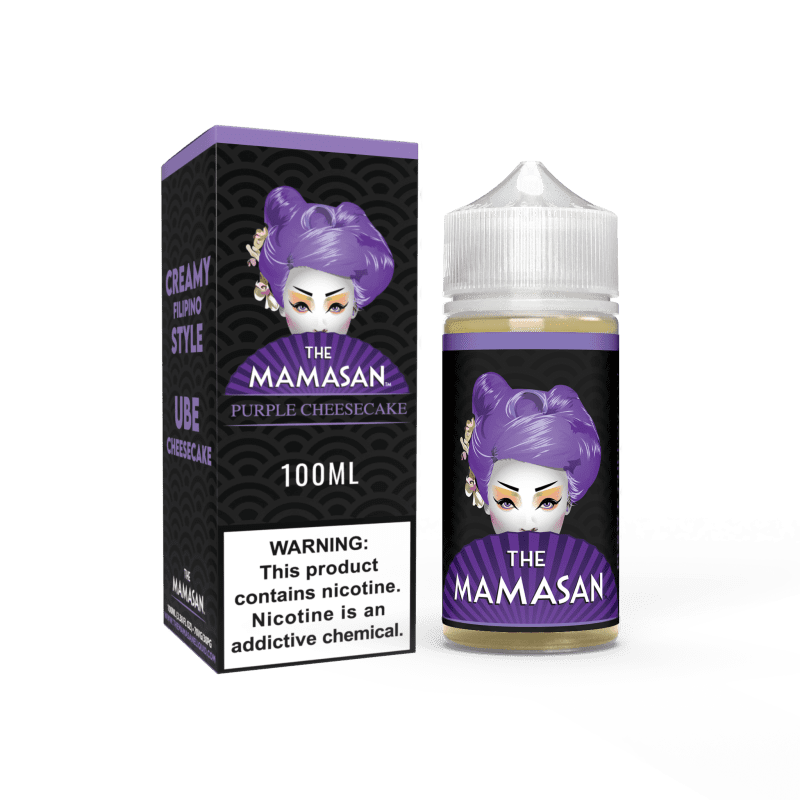 the mamasan juice the mamasan purple cheesecake 100ml vape juice 32201980772463