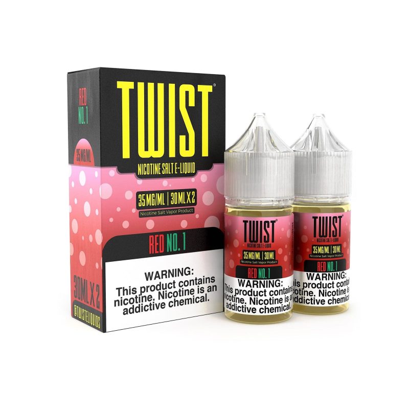 twist e liquids juice red no 1 2x 30ml 60ml nic salt vape juice twist e liquids 14661842272367