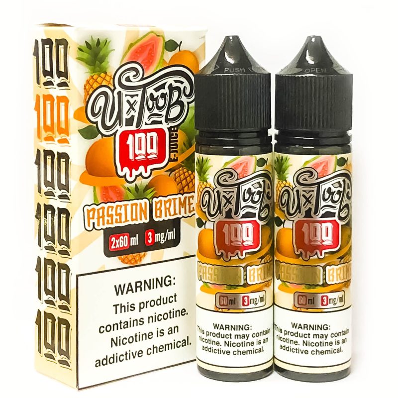 u toob 100 juice u toob 100 passion brime 2x 60ml 120ml vape juice 30595774677103