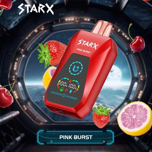 Upends Disposable Vape Pink Burst Upends STARX S20000 Disposable Vape (5%, 20000 Puffs)