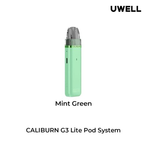 Uwell Pod System Mint Green Uwell Caliburn G3 Lite 25W Pod Kit