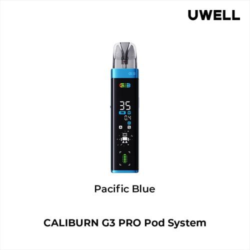 Uwell Pod System Pacific Blue Uwell Caliburn G3 Pro 35W Pod Kit