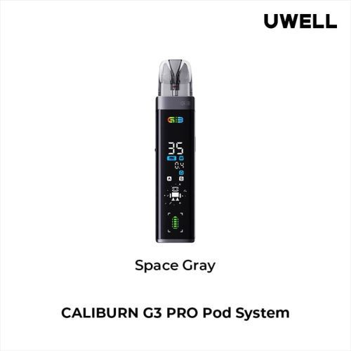 Uwell Pod System Space Gray Uwell Caliburn G3 Pro 35W Pod Kit