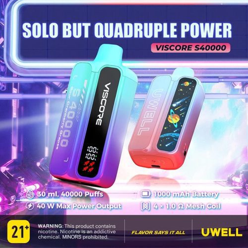 uwell disposable vape uwell viscore s40000 disposable vape 5 40000 puffs 34570480058479