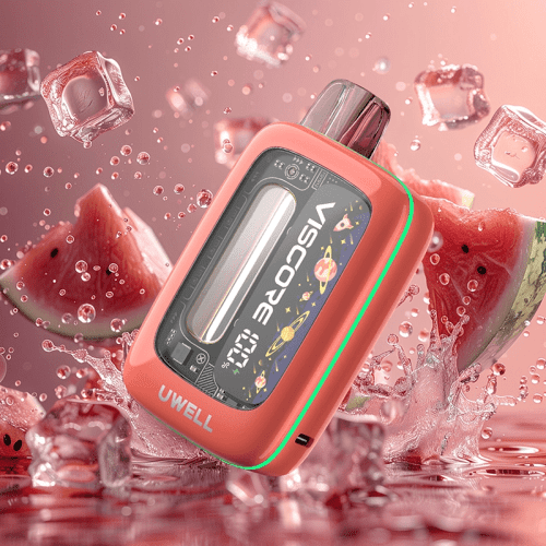 Uwell Disposable Vape Watermelon Ice Uwell Viscore C30000 Disposable Vape (5%, 30000 Puffs)