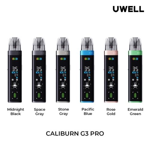 uwell pod system uwell caliburn g3 pro 35w pod kit 34348029345903