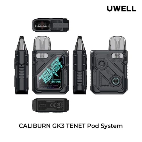 uwell pod system uwell caliburn gk3 tenet 25w pod kit 33539662676079