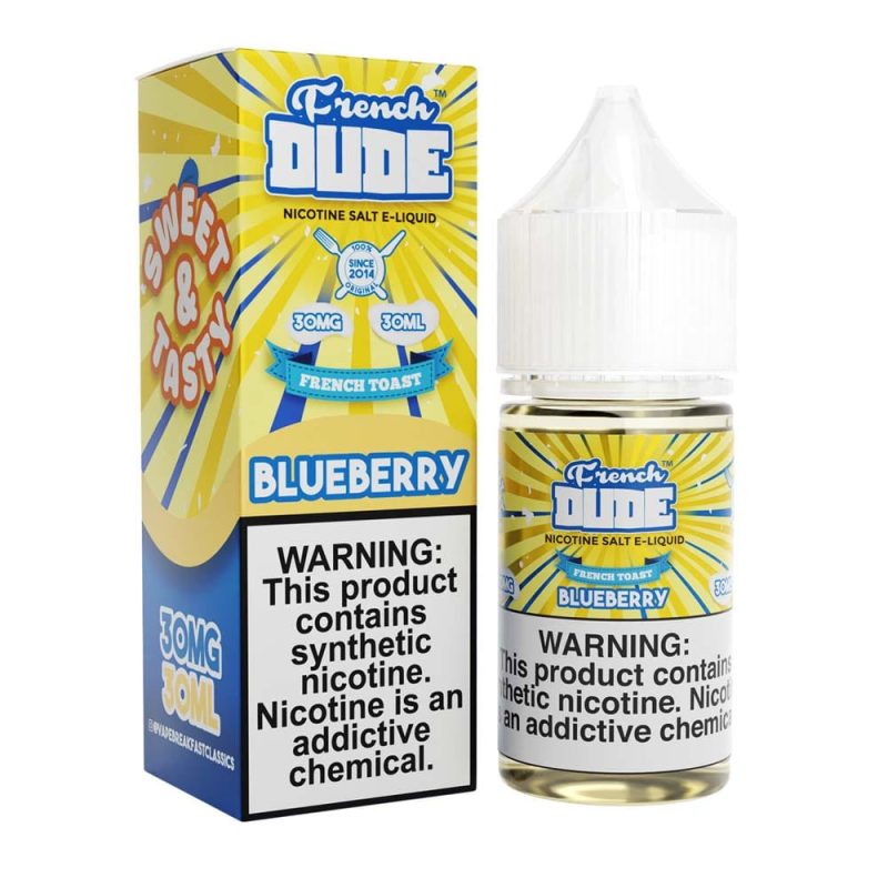 vape breakfast classics juice vape breakfast classics french dude blueberry 30ml nic salt vape juice 33524978909295