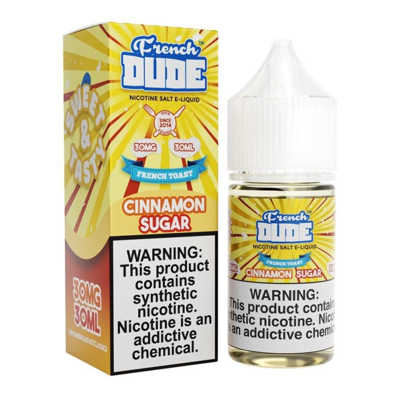 vape breakfast classics juice vape breakfast classics french dude cinnamon sugar 30ml nic salt vape juice 33524958789743