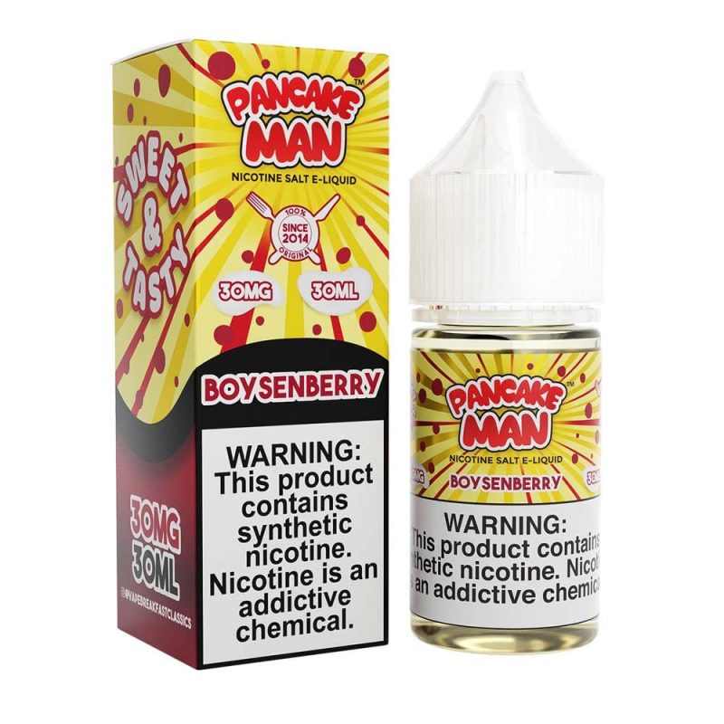 vape breakfast classics juice vape breakfast classics pancake man boysenberry 30ml nic salt vape juice 33524999651439