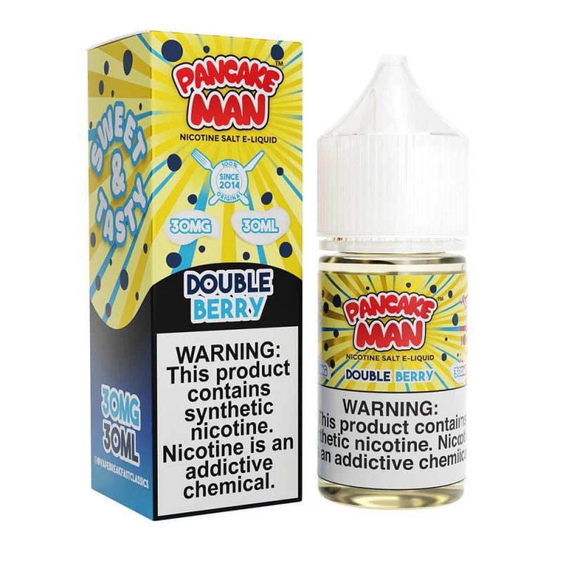 vape breakfast classics juice vape breakfast classics pancake man double berry 30ml nic salt vape juice 33525024981103