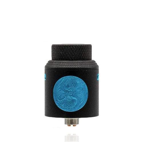 Vapeam RDA Black and Blue Vapeam Fat F$h 24mm RDA