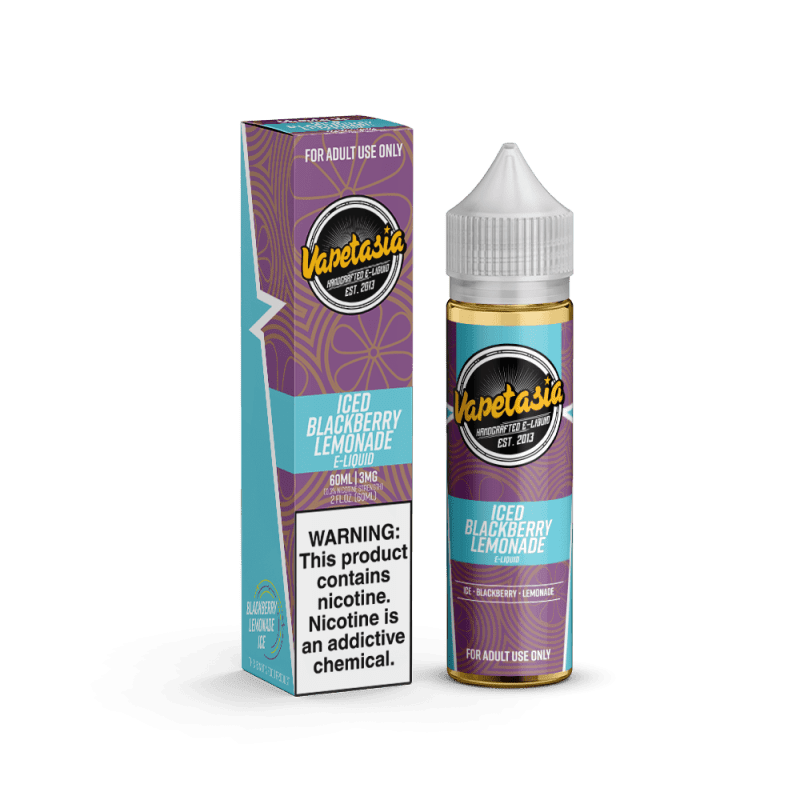 vapetasia juice vapetasia iced blackberry lemonade 60ml vape juice 14169257148527