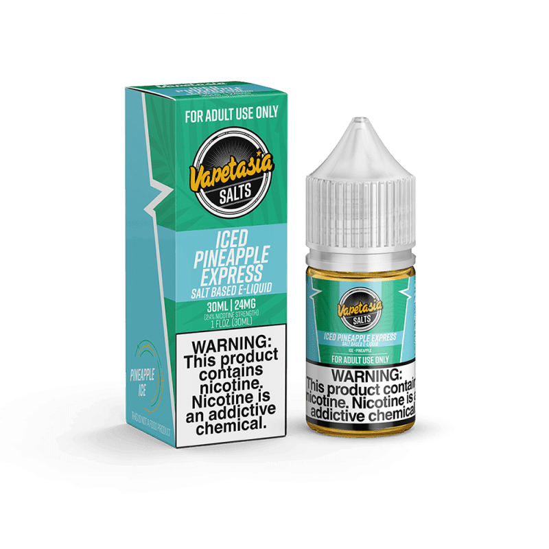 vapetasia juice vapetasia iced pineapple express 30ml nic salt vape juice 14238250008687