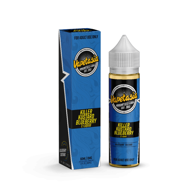 vapetasia juice vapetasia killer kustard blueberry 60ml vape juice 14170133299311