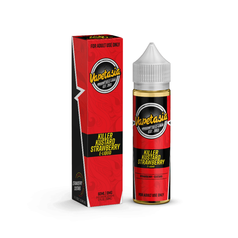 vapetasia juice vapetasia killer kustard strawberry 60ml vape juice 14170477133935