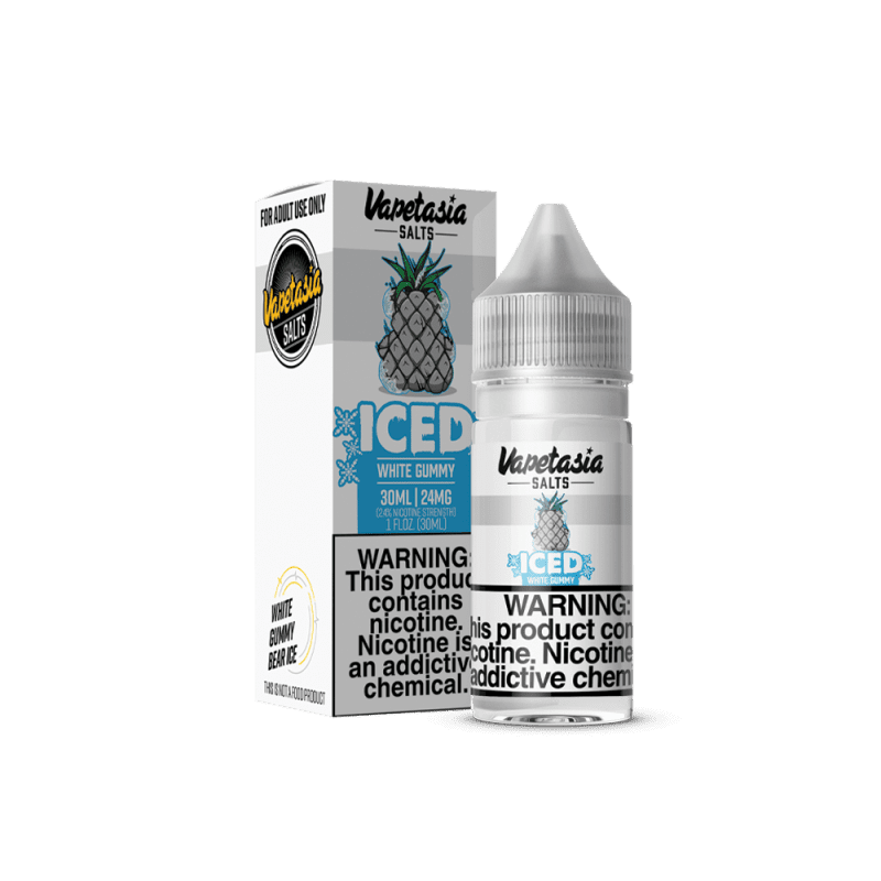 vapetasia juice vapetasia killer sweets iced white gummy 30ml nic salt vape juice 31220005896303