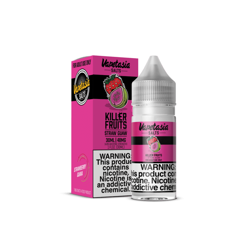 vapetasia juice vapetasia salts killer fruits straw guaw 30ml nic salt vape juice 30701057474671