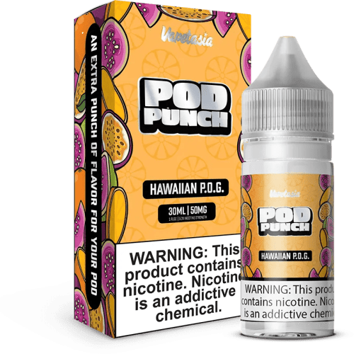 Vapetasia Juice 50MG Vapetasia Pod Punch Hawaiian POG Nic Salt Vape Juice 30ml