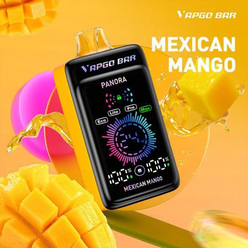 VAPGO BAR Disposable Vape Mexican Mango VAPGO BAR Panora 25000 Disposable Vape (5%, 25000 Puffs)