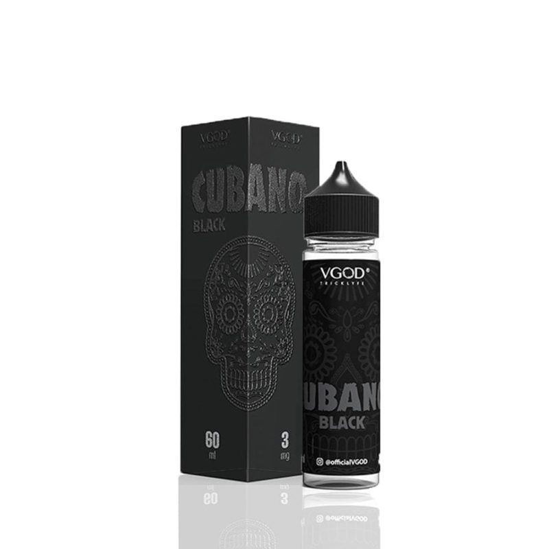 vgod juice vgod cubano black 60ml vape juice 274374361094