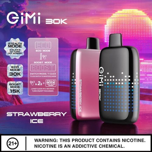 VIHO GiMi  30K Disposable Vape Strawberry Ice Flavor