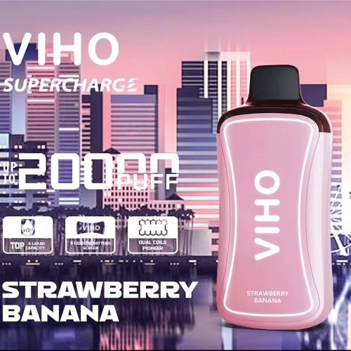 VIHO Disposable Vape Blueberry Ice VIHO Supercharge 20000 Disposable Vape (5%, 20000 Puffs)