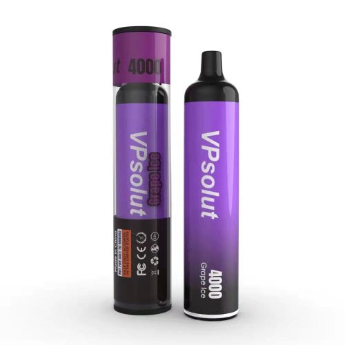 VPsolut Disposable Vape Grape Ice VPsolut TF Disposable Vape (5%, 4000 Puffs)